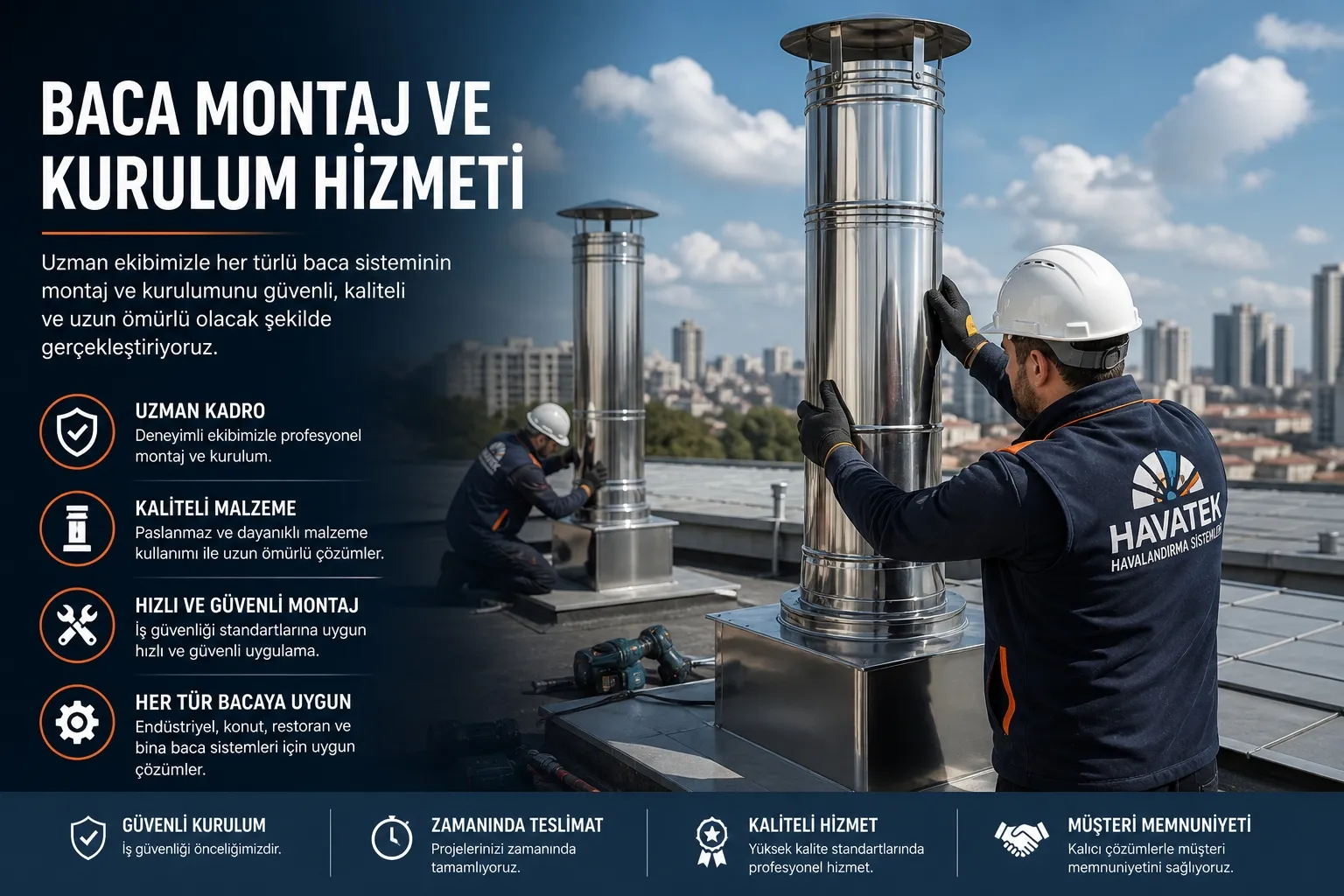 Baca Montaj ve Kurulum Hizmeti