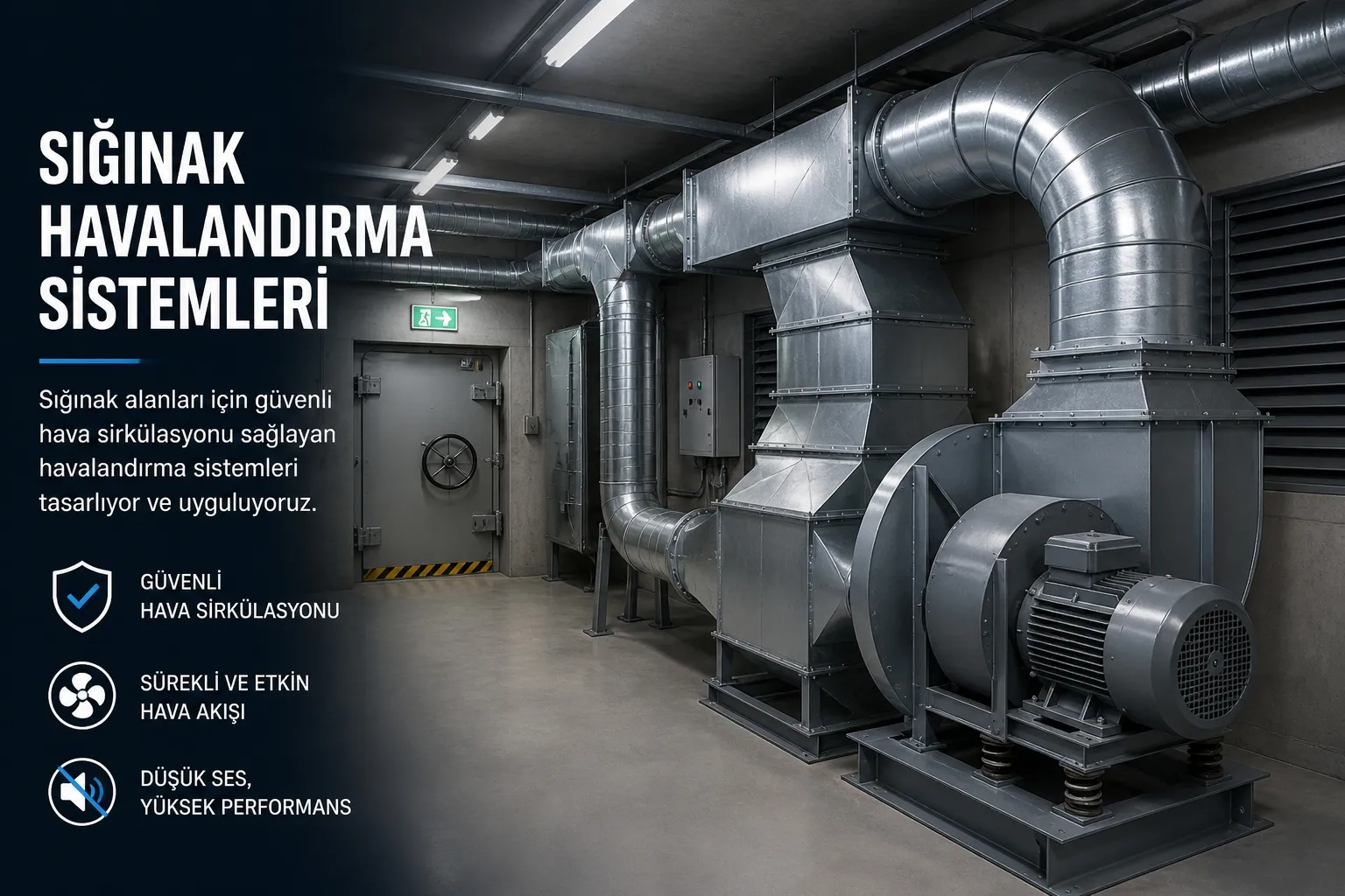 Sığınak Havalandırma Sistemleri